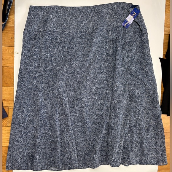 Pendleton Blue Patterned skirt‎ sz 16 - Picture 1 of 7